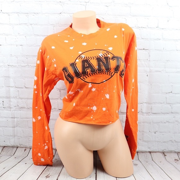 VS PINK San Francisco Giants Long Sleeve Tee Shirt - Picture 3 of 7